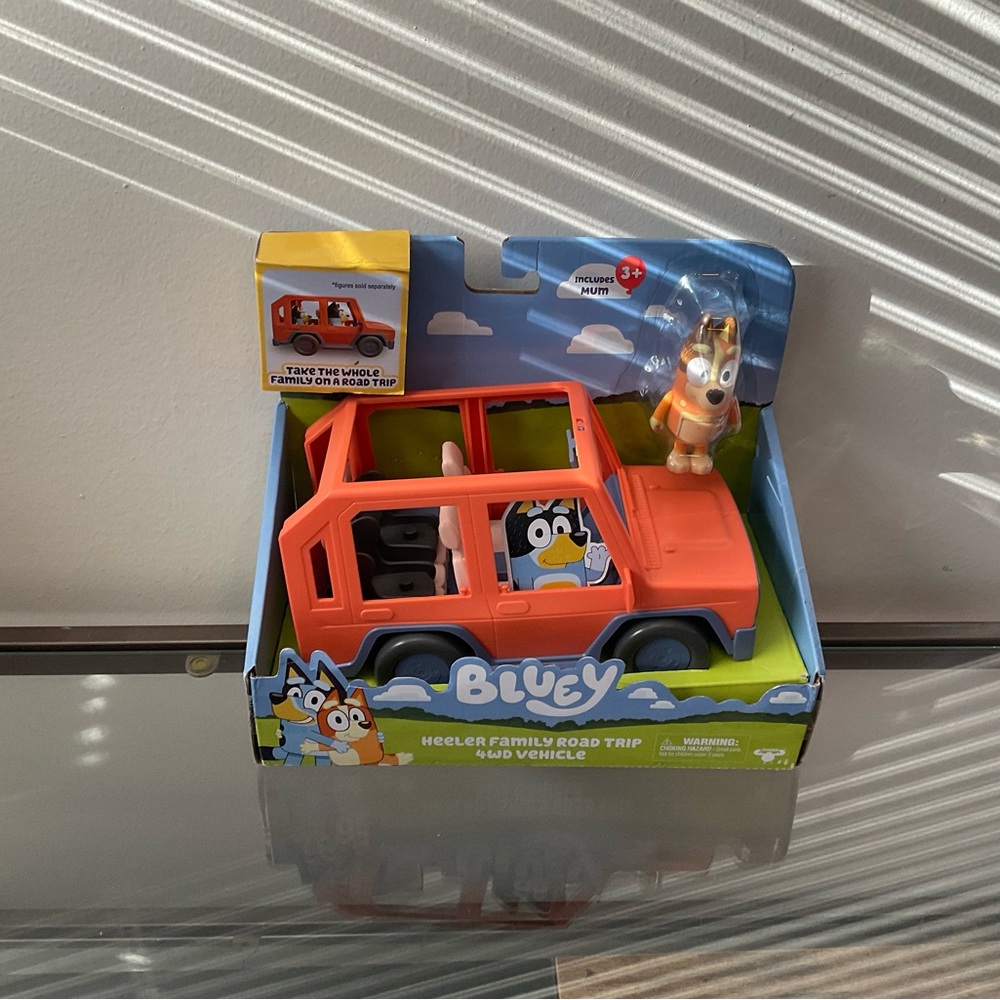 Heeler Family Road Trip Vehicle - Orange